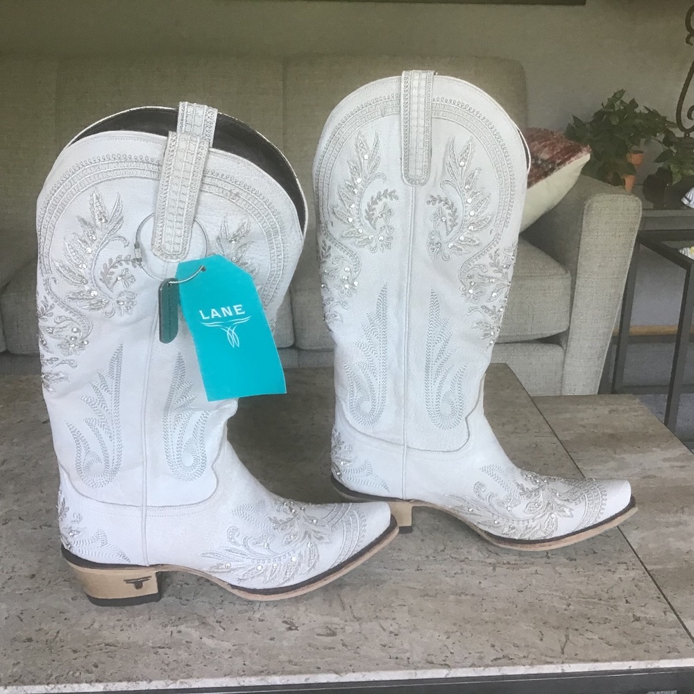 NWT Lane Women’s Santorini Western Boots Size 9.5